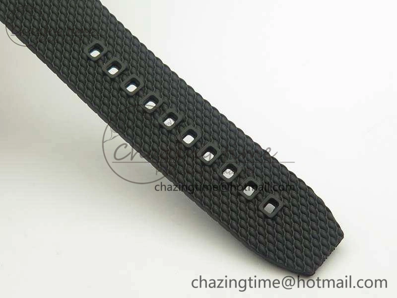 Seasonal SuperOcean Heritage Ceramic Bezel SS Black Dial On Rubber Strap A 5661