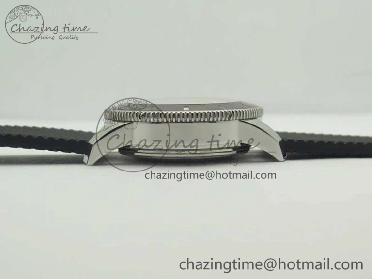 SuperOcean Heritage Ceramic Bezel SS Brown Dial On Rubber Strap A SmartChoice 5658