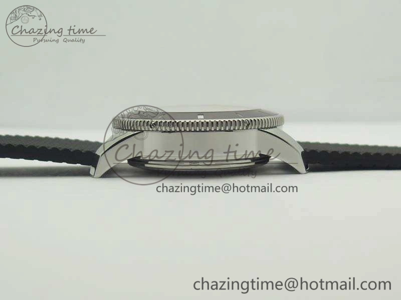 SuperOcean Heritage Ceramic Bezel SS Brown Dial On Rubber Strap A SmartChoice 5658