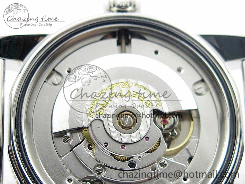 WrinkleFree SuperOcean Heritage ii 42mm SS RG GF 1:1 Best Edition Black Dial Black Bezel on SS Mesh Bracelet A2824 V 5594