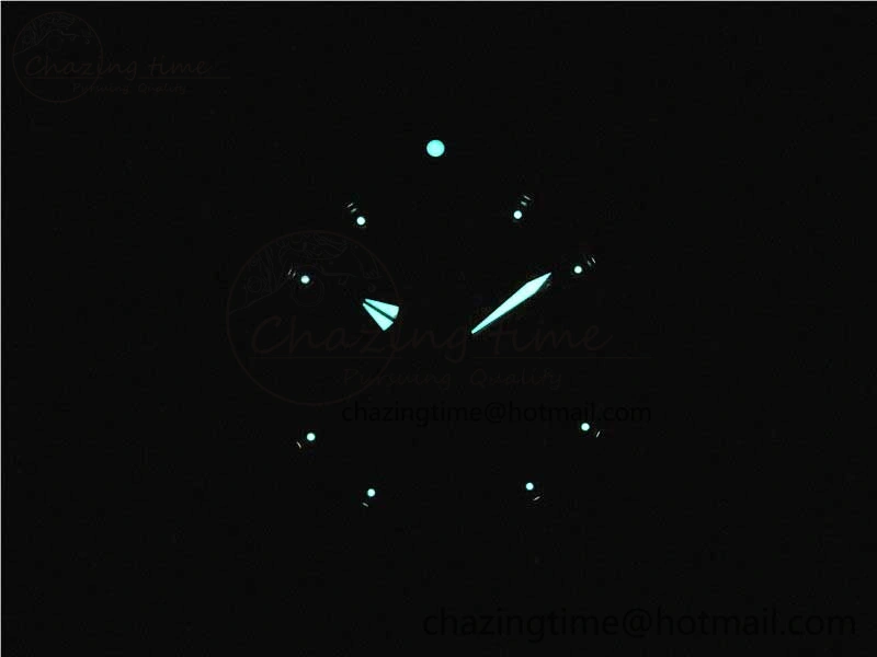 WrinkleFree SuperOcean Heritage ii 42mm SS RG GF 1:1 Best Edition Black Dial Black Bezel on SS Mesh Bracelet A2824 V 5594