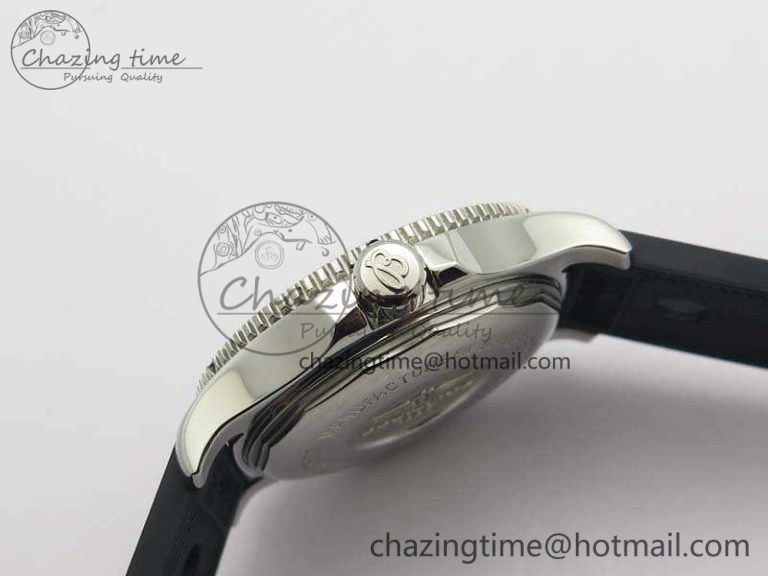 Thermal SuperOcean II A17392D7 44mm GF 1:1 Best Edition Black Dial On Rubber Strap A 5693