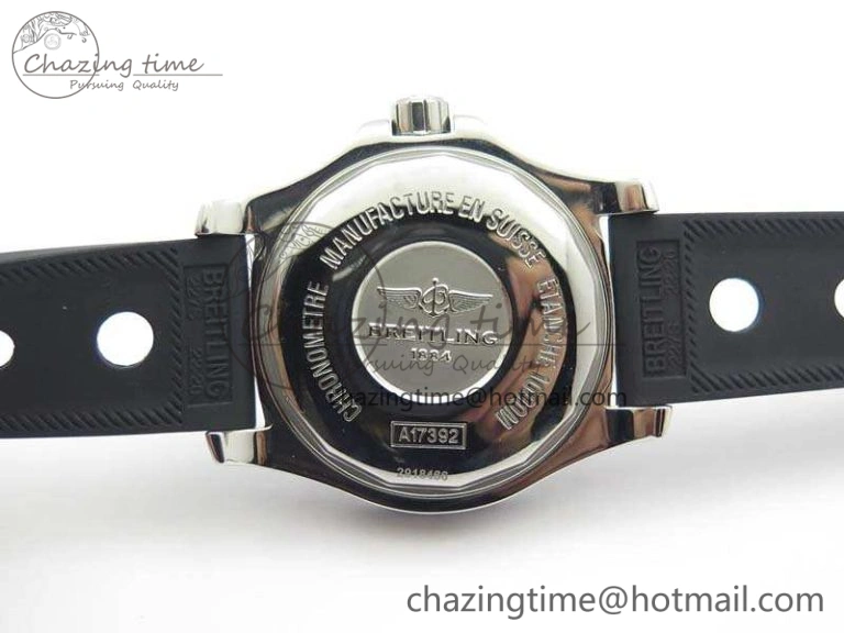 Thermal SuperOcean II A17392D7 44mm GF 1:1 Best Edition Black Dial On Rubber Strap A 5693
