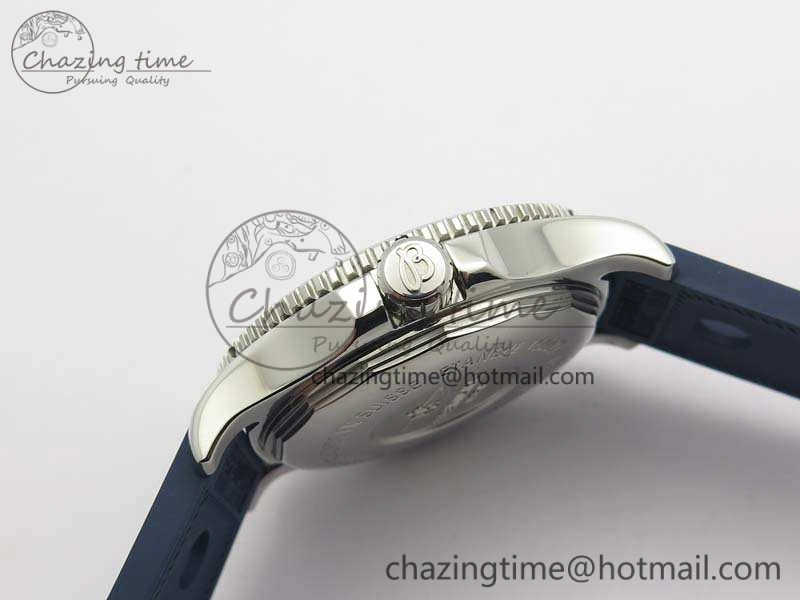 WeatherProof SuperOcean II A17392D7 44mm GF 1:1 Best Edition Blue Dial On Rubber Strap A 5687