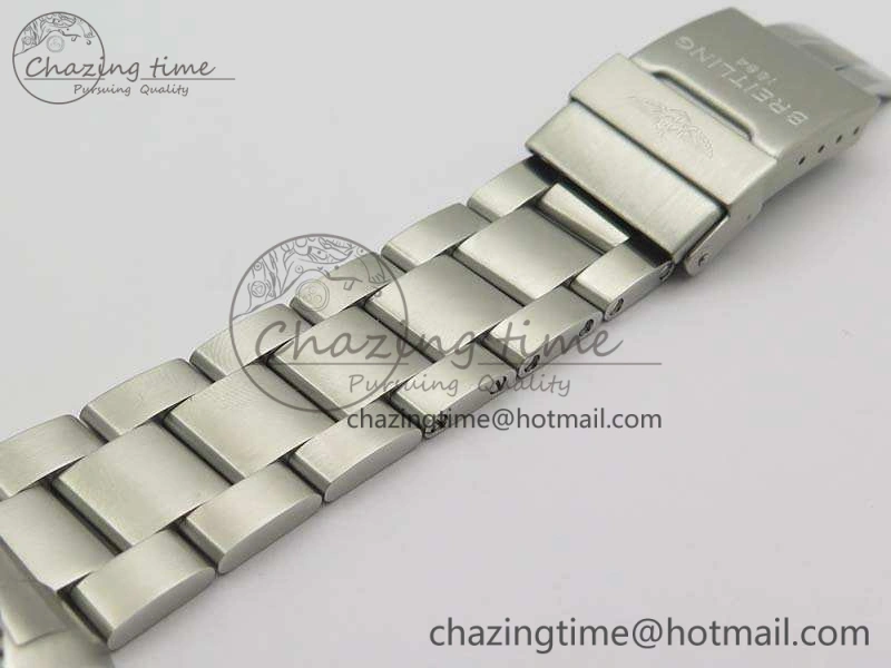 SuperOcean II A17392D7 44mm GF 1:1 Best Edition Blue Dial On SS Bracelet A ZipUp 5689