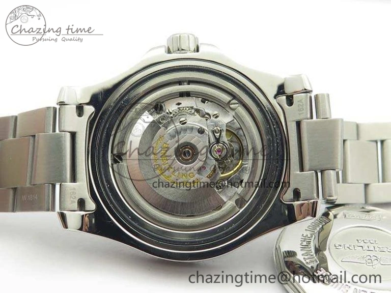 SuperOcean II A17392D7 44mm GF 1:1 Best Edition Blue Dial On SS Bracelet A ZipUp 5689