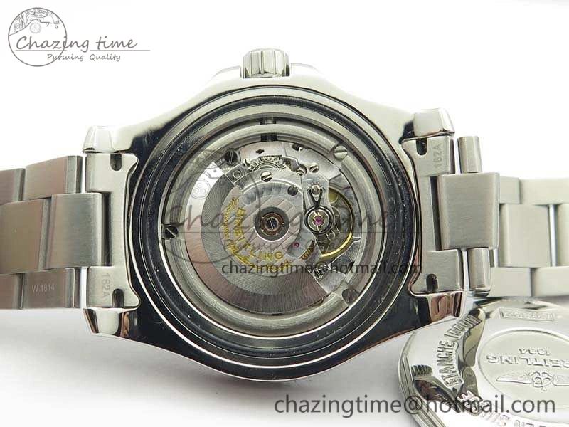 SuperOcean II A17392D7 44mm GF 1:1 Best Edition Blue Dial On SS Bracelet A ZipUp 5689