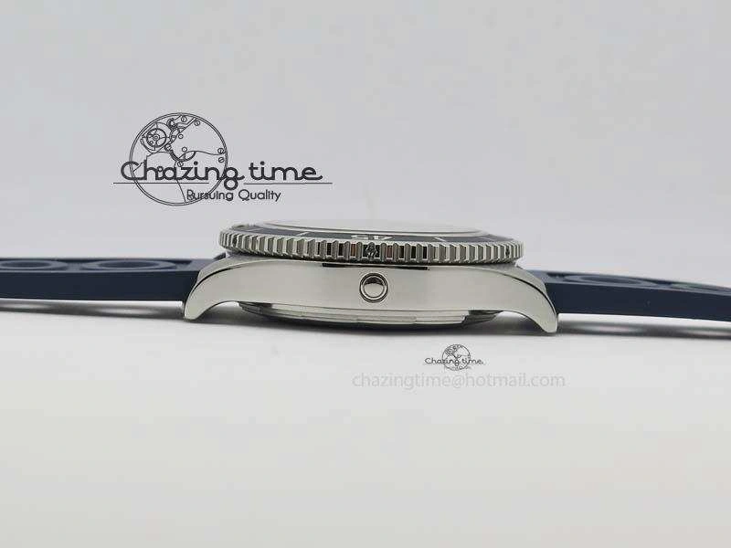 RelaxedFit SuperOcean II A17392D8 44mm Noob 1:1 Best Edition Blue Dial On Blue Rubber Strap A 5770