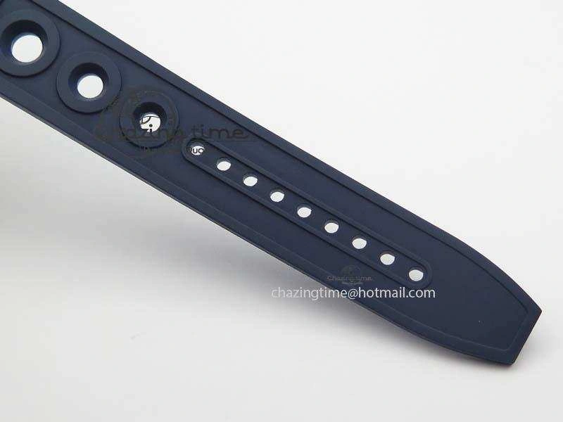 RelaxedFit SuperOcean II A17392D8 44mm Noob 1:1 Best Edition Blue Dial On Blue Rubber Strap A 5770