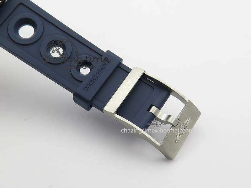 RelaxedFit SuperOcean II A17392D8 44mm Noob 1:1 Best Edition Blue Dial On Blue Rubber Strap A 5770