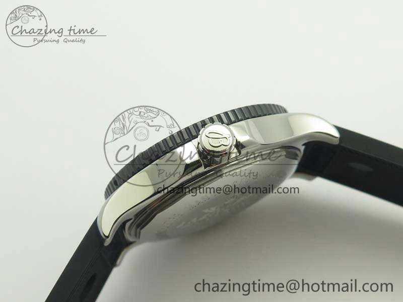 AllSeason SuperOcean II Y1739316 44mm GF 1:1 Best Edition Black Dial On Rubber Strap A 5665