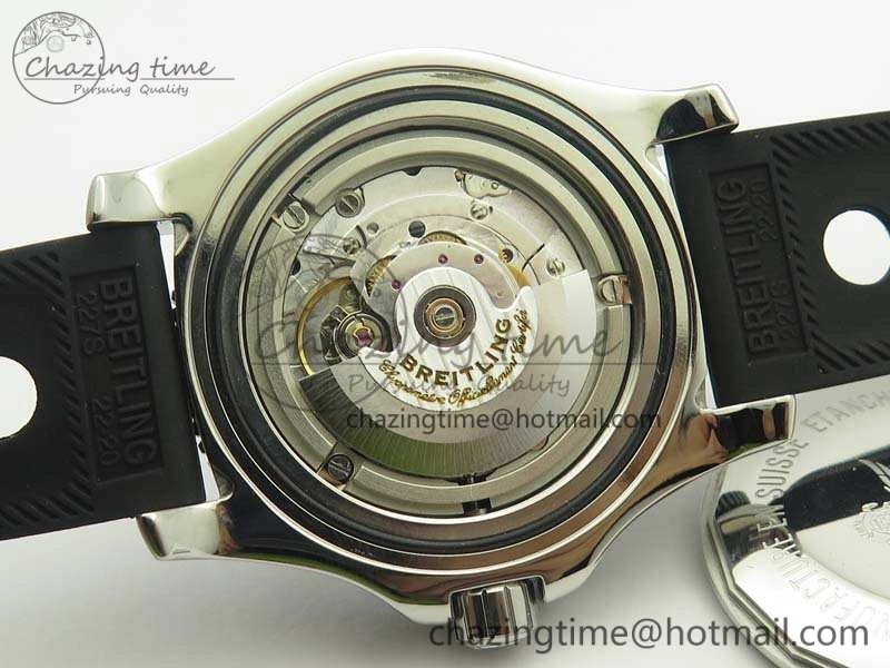 AllSeason SuperOcean II Y1739316 44mm GF 1:1 Best Edition Black Dial On Rubber Strap A 5665