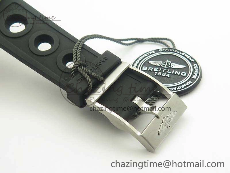 AllSeason SuperOcean II Y1739316 44mm GF 1:1 Best Edition Black Dial On Rubber Strap A 5665