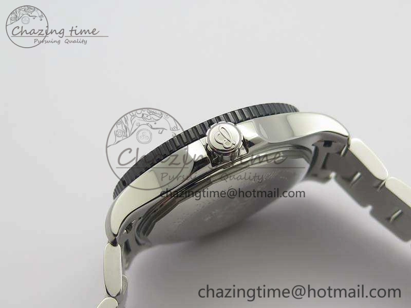 SuperOcean II Y1739316 44mm GF 1:1 Best Edition Black Dial On SS Bracelet A Minimalist 5667