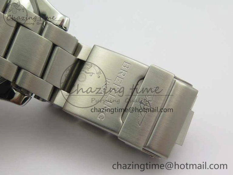 SuperOcean II Y1739316 44mm GF 1:1 Best Edition Black Dial On SS Bracelet A EasyMatch 5677