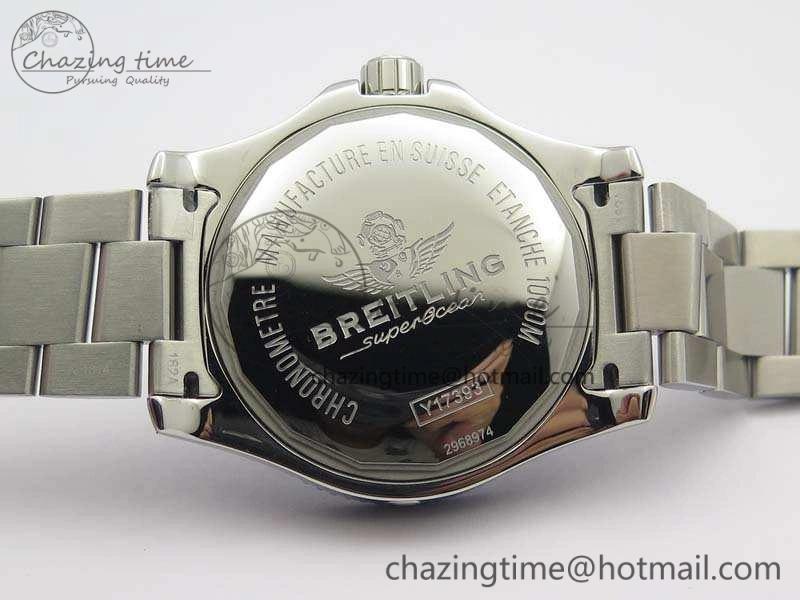 SuperOcean II Y1739316 44mm GF 1:1 Best Edition Blue Dial On SS Bracelet A Bright 5676