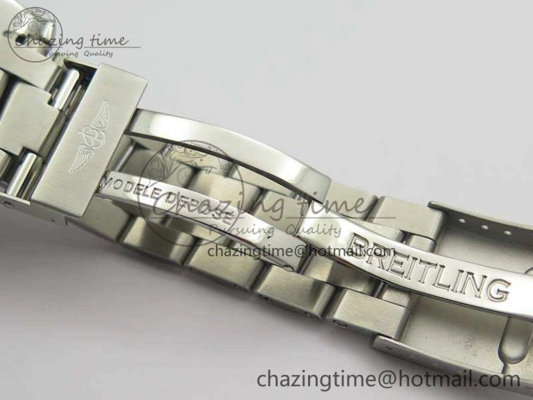 SuperOcean II Y1739316 44mm GF 1:1 Best Edition Blue Dial On SS Bracelet A Bright 5676