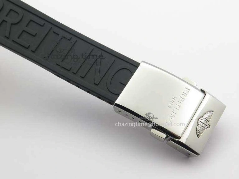 SuperOcean SteelFish SS Black Dial On Rubber Strap A Sleek 5746