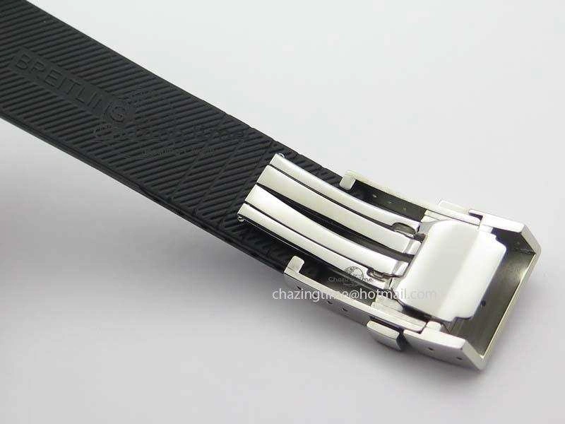 SuperOcean SteelFish SS Black Dial On Rubber Strap A Sleek 5746