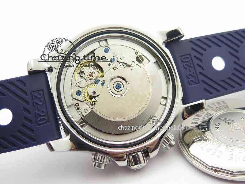 Reliable SuperOcean SteelFish SS Blue Dial On Blue Rubber Strap A 5731