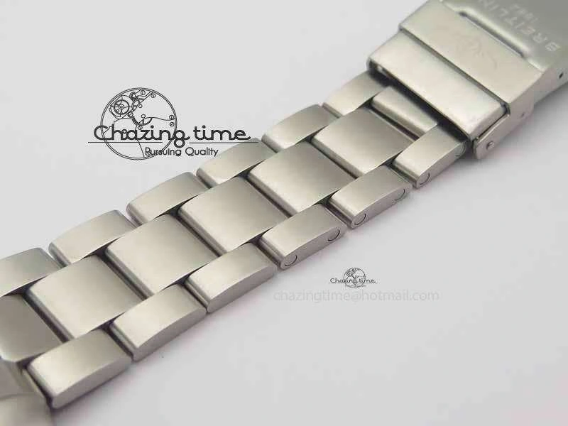 Premium SuperOcean SteelFish SS White Dial On SS Bracelet A 5723