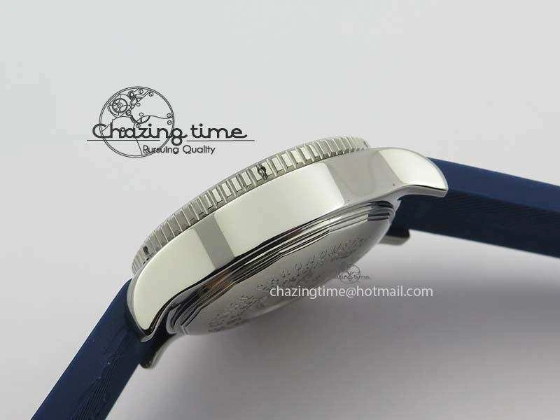 SuperOcean Steelfish Chrono 44mm Blue Dial On Blue Rubber Strap A Comfortable 5764