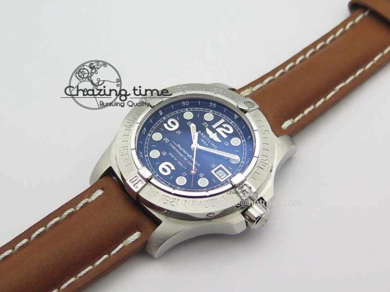 SuperOcean Steelfish H-Maker V2 Superlumed Black Dial On Brown Leather Strap A2813 High Beat WellDesigned 5759