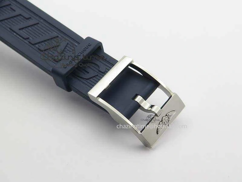 Stretchable SuperOcean Steelfish H-Maker V2 Superlumed Blue Dial On Blue Rubber Strap A2813 High Beat 5763