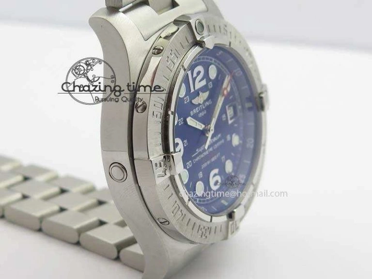 SuperOcean Steelfish H-Maker V2 Superlumed Blue Dial On SS Bracelet A2813 High Beat Vibrant 5758