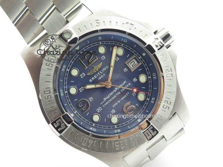 SuperOcean Steelfish H-Maker V2 Superlumed Blue Dial On SS Bracelet A2813 High Beat Vibrant 5758