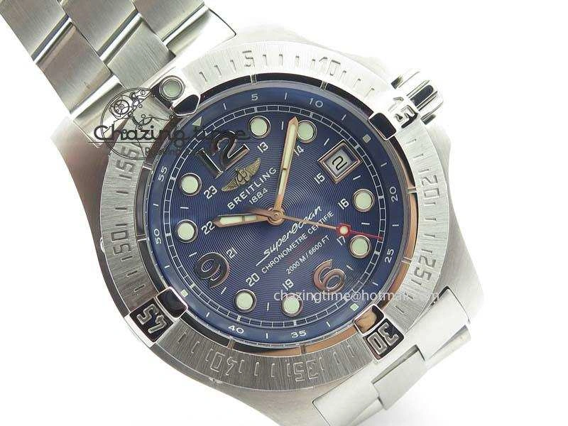 SuperOcean Steelfish H-Maker V2 Superlumed Blue Dial On SS Bracelet A2813 High Beat Vibrant 5758