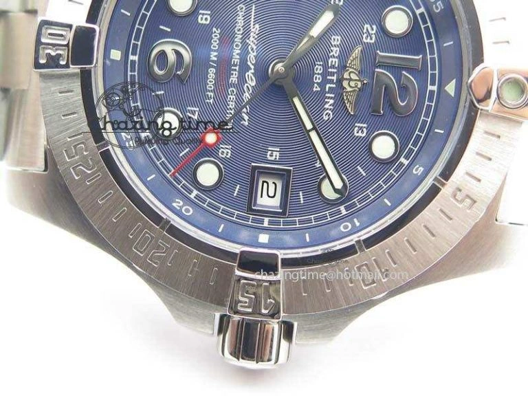 SuperOcean Steelfish H-Maker V2 Superlumed Blue Dial On SS Bracelet A2813 High Beat Vibrant 5758