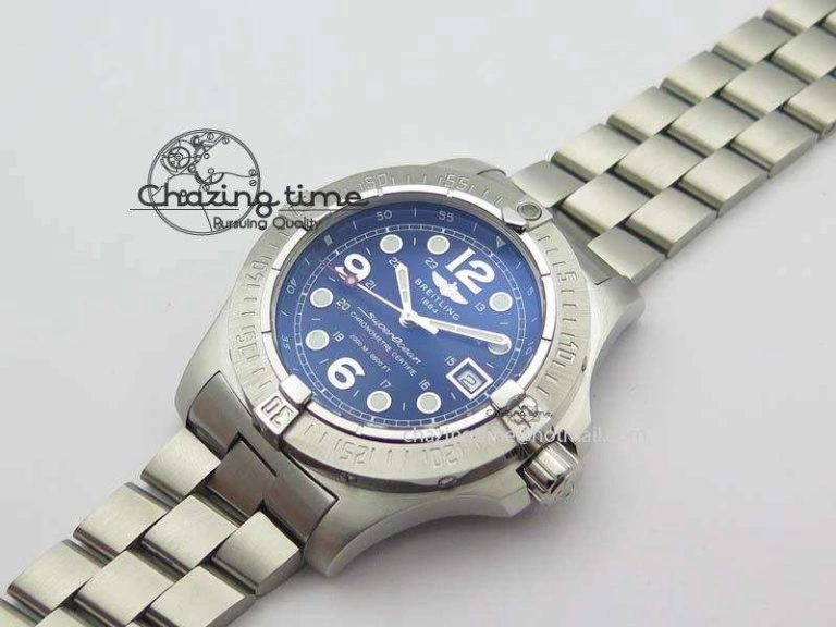 SuperOcean Steelfish H-Maker V2 Superlumed Blue Dial On SS Bracelet A2813 High Beat Vibrant 5758
