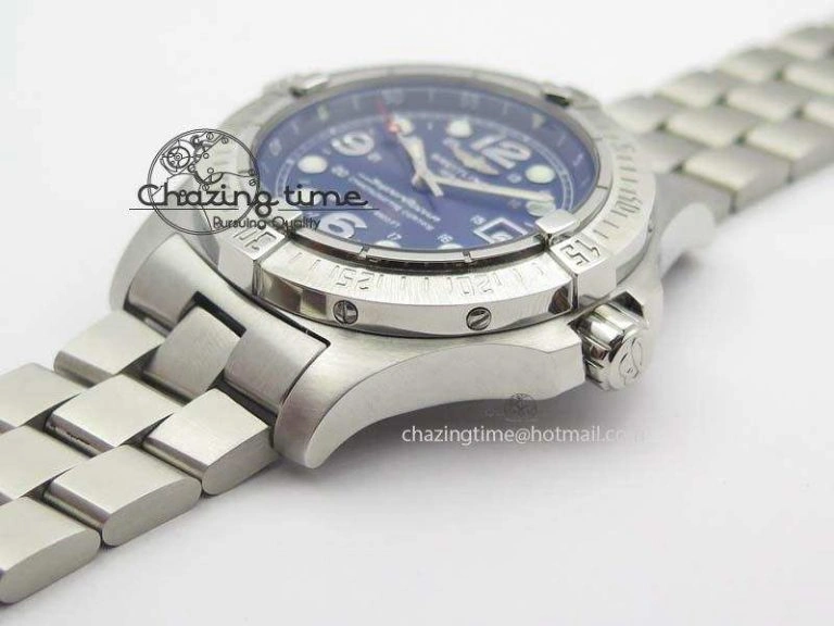 SuperOcean Steelfish H-Maker V2 Superlumed Blue Dial On SS Bracelet A2813 High Beat Vibrant 5758