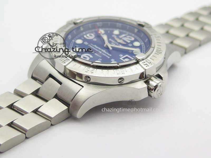 SuperOcean Steelfish H-Maker V2 Superlumed Blue Dial On SS Bracelet A2813 High Beat Vibrant 5758
