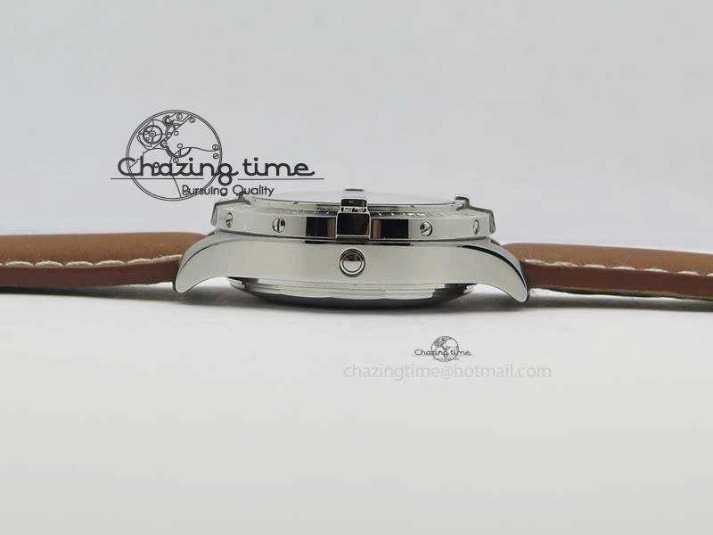 Efficient SuperOcean Steelfish H-Maker V2 Superlumed White Dial On Brown Leather Strap A2813 High Beat 5762