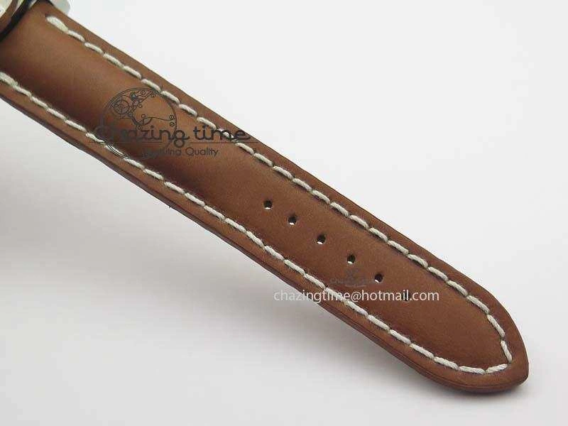 Efficient SuperOcean Steelfish H-Maker V2 Superlumed White Dial On Brown Leather Strap A2813 High Beat 5762