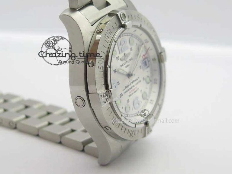 SuperOcean Steelfish H-Maker V2 Superlumed White Dial On SS Bracelet A2813 High Beat Contemporary 5760