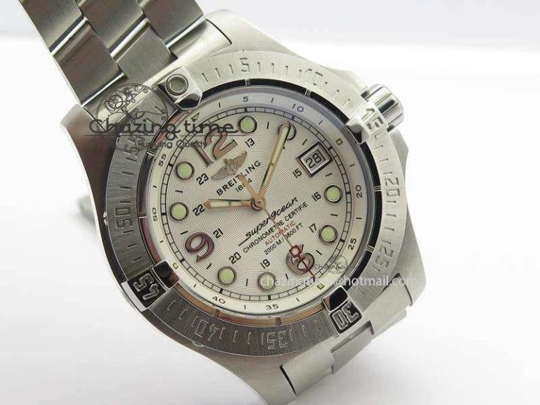 SuperOcean Steelfish H-Maker V2 Superlumed White Dial On SS Bracelet A2813 High Beat Contemporary 5760