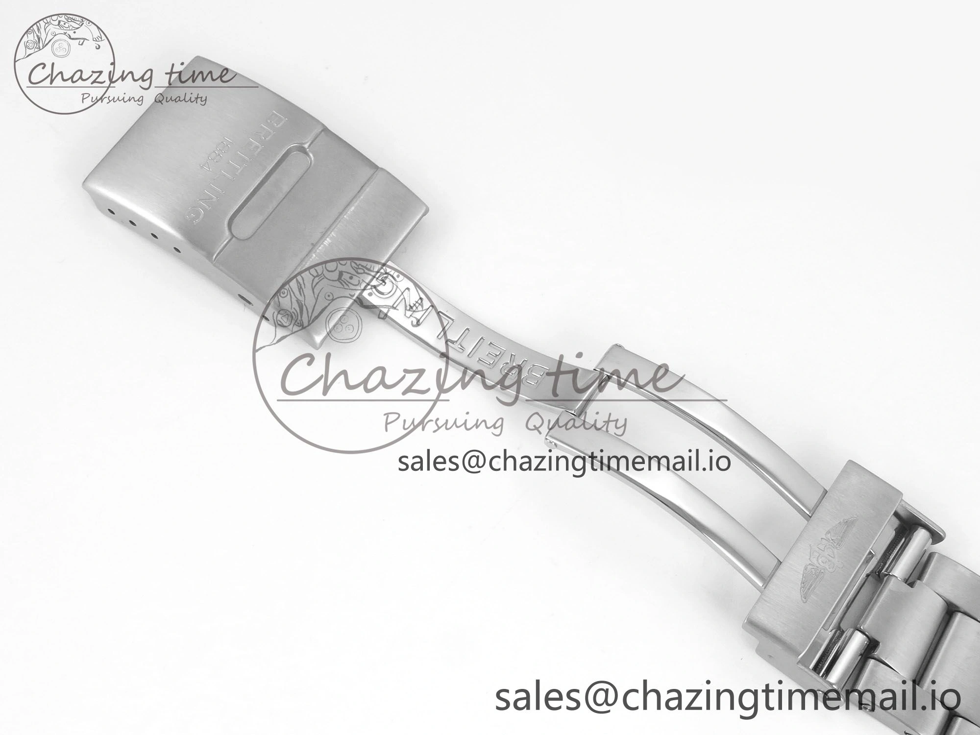 SmoothTexture Superocean 44mm SS TF 1:1 Best Edition Black Dial Black Bezel on SS Bracelet A2824 V 5407
