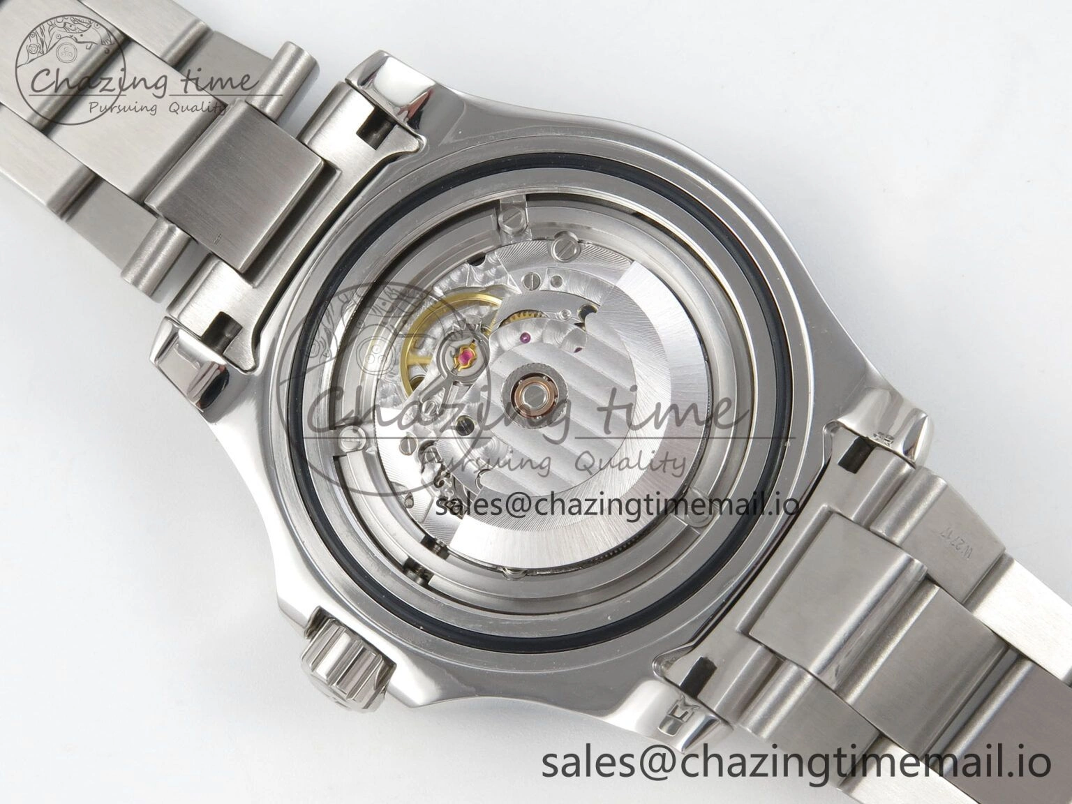 Youthful Superocean 44mm SS TF 1:1 Best Edition Blue Dial Blue Bezel on SS Bracelet A2824 V 5405