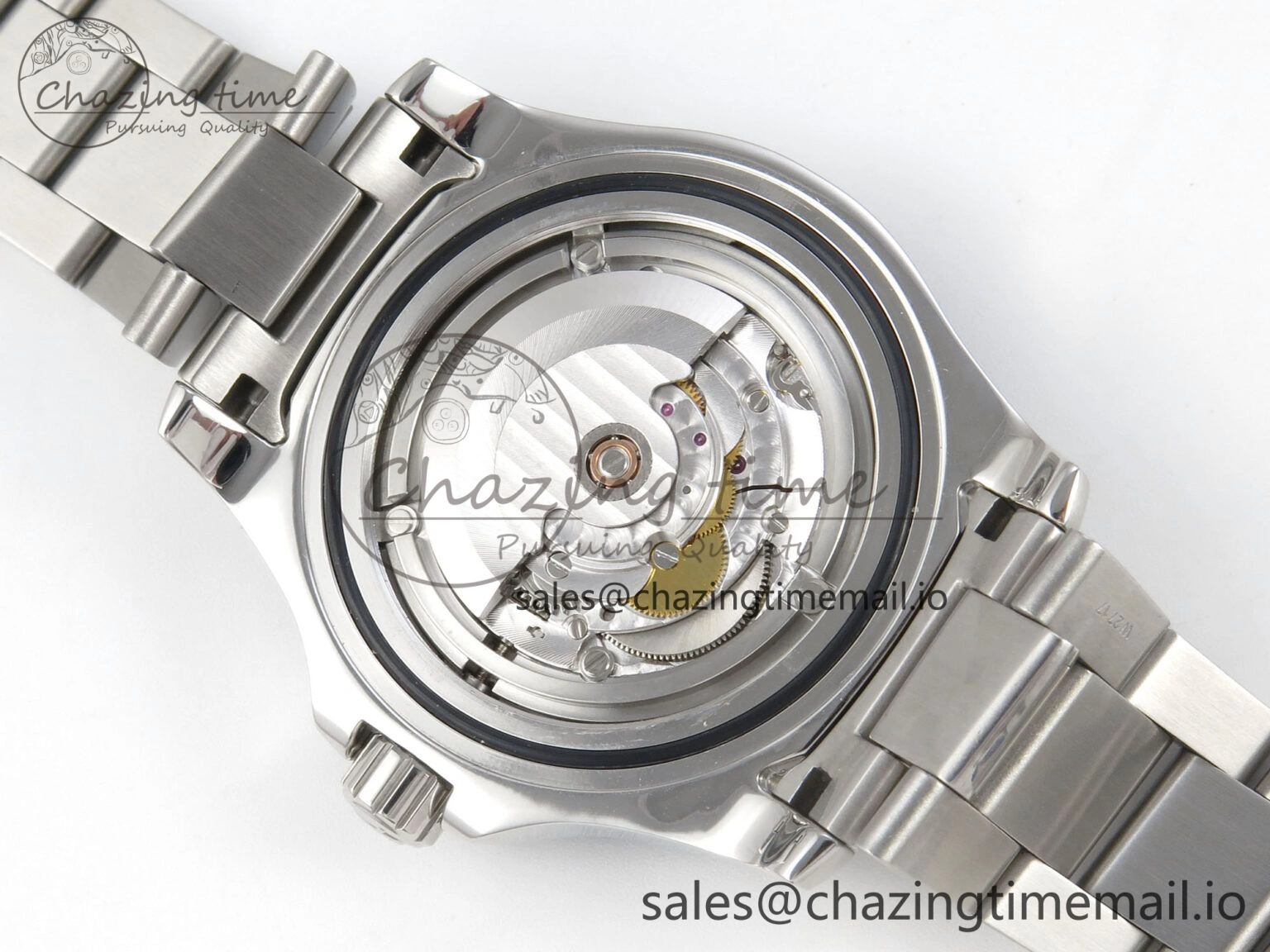 Youthful Superocean 44mm SS TF 1:1 Best Edition Blue Dial Blue Bezel on SS Bracelet A2824 V 5405