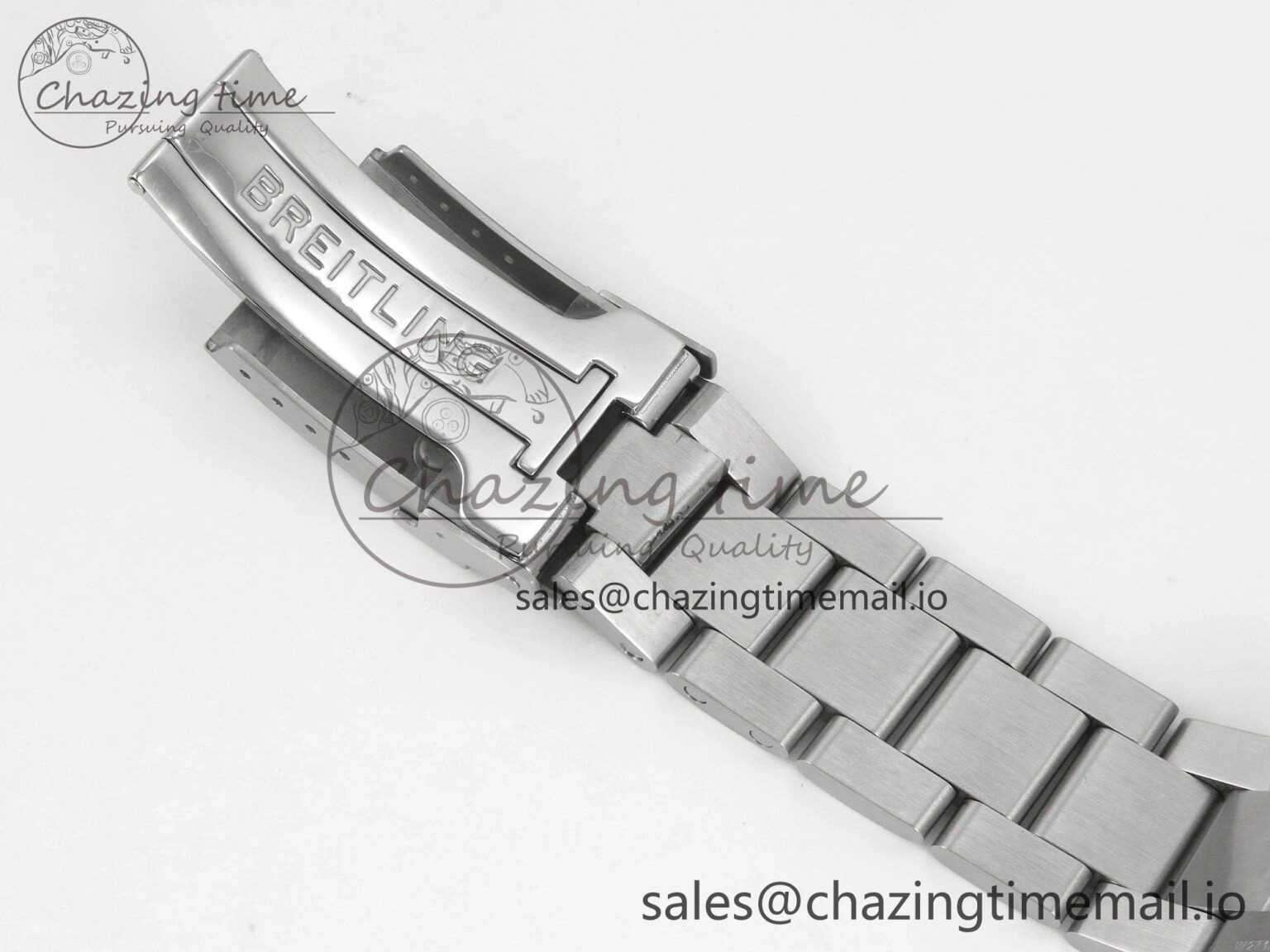 Youthful Superocean 44mm SS TF 1:1 Best Edition Blue Dial Blue Bezel on SS Bracelet A2824 V 5405