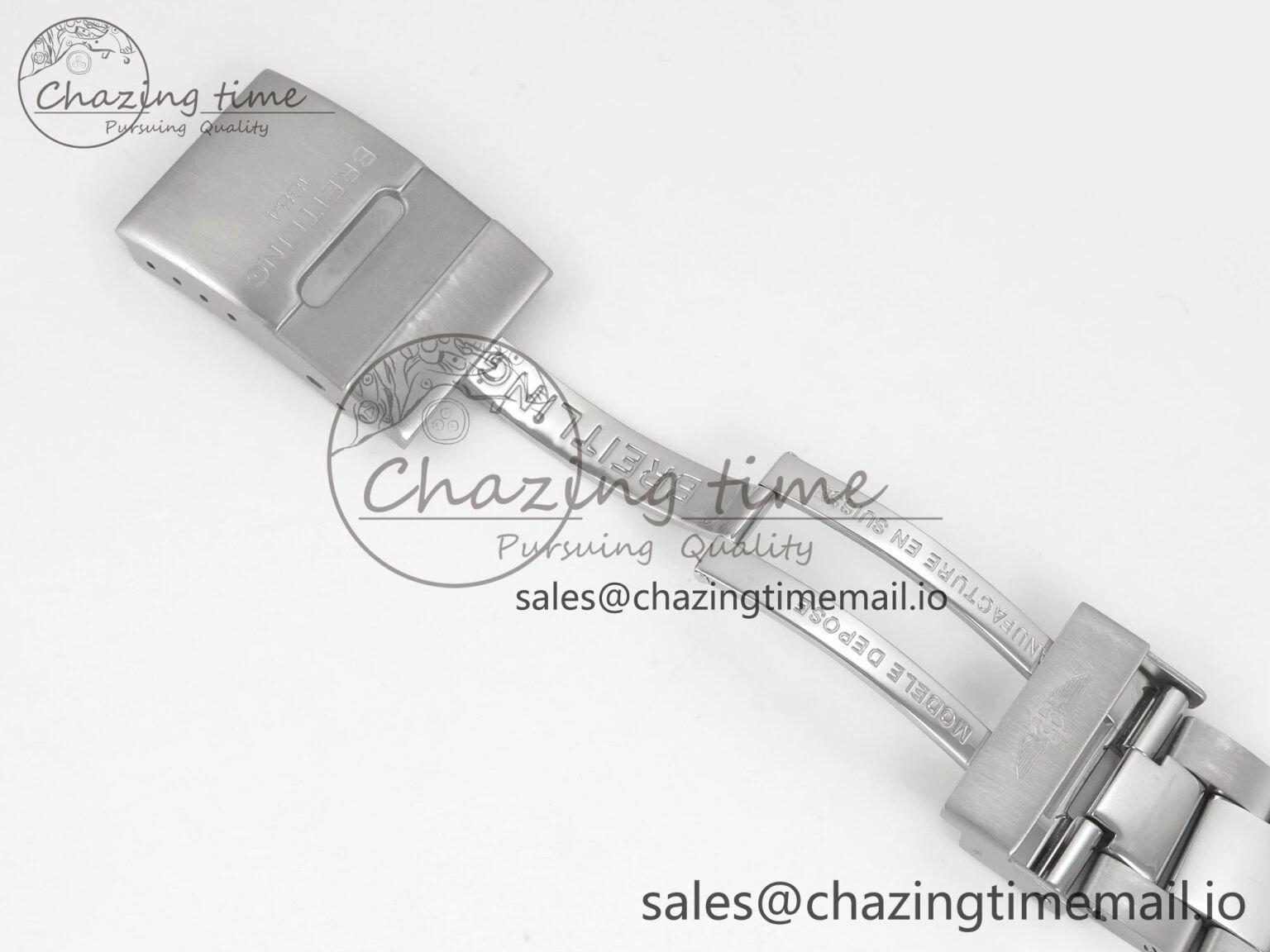 Youthful Superocean 44mm SS TF 1:1 Best Edition Blue Dial Blue Bezel on SS Bracelet A2824 V 5405