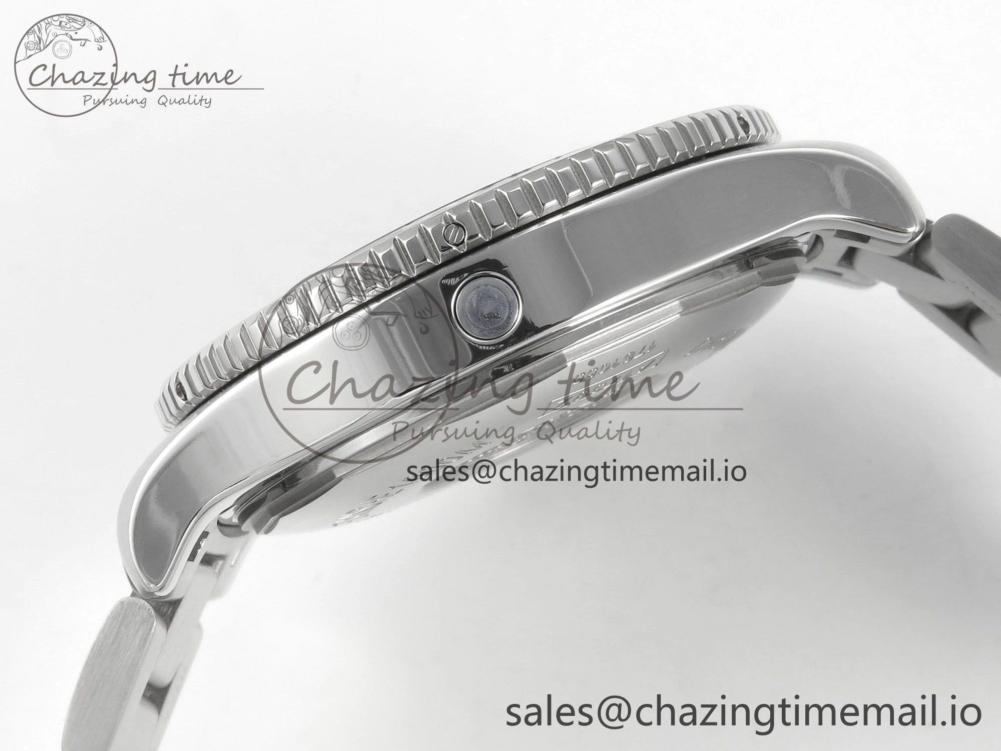 Superocean 44mm SS TF 1:1 Best Edition Blue Dial Blue Bezel on SS Bracelet A2824 V SunProtective 5404