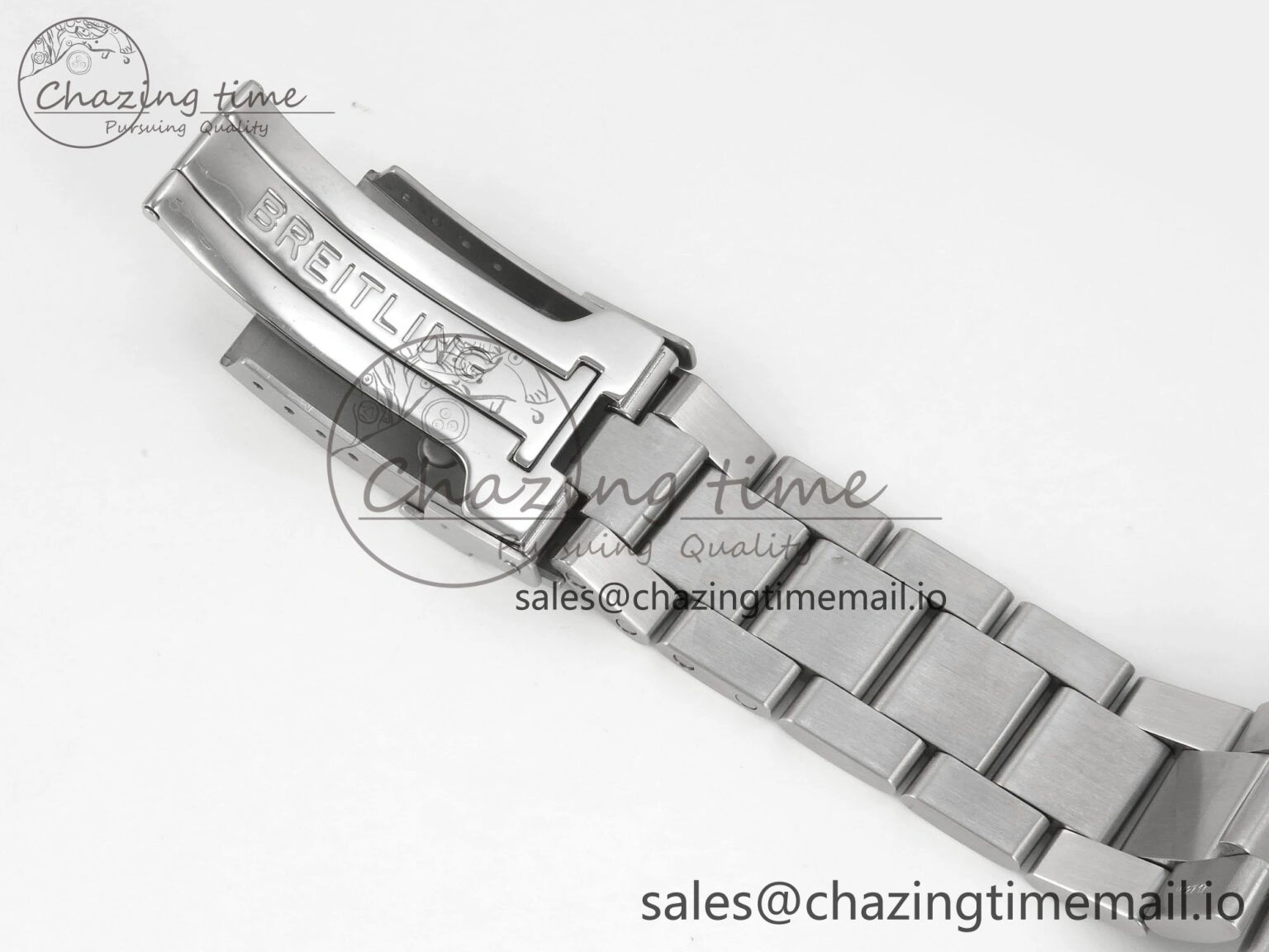 Superocean 44mm SS TF 1:1 Best Edition Blue Dial Blue Bezel on SS Bracelet A2824 V SunProtective 5404