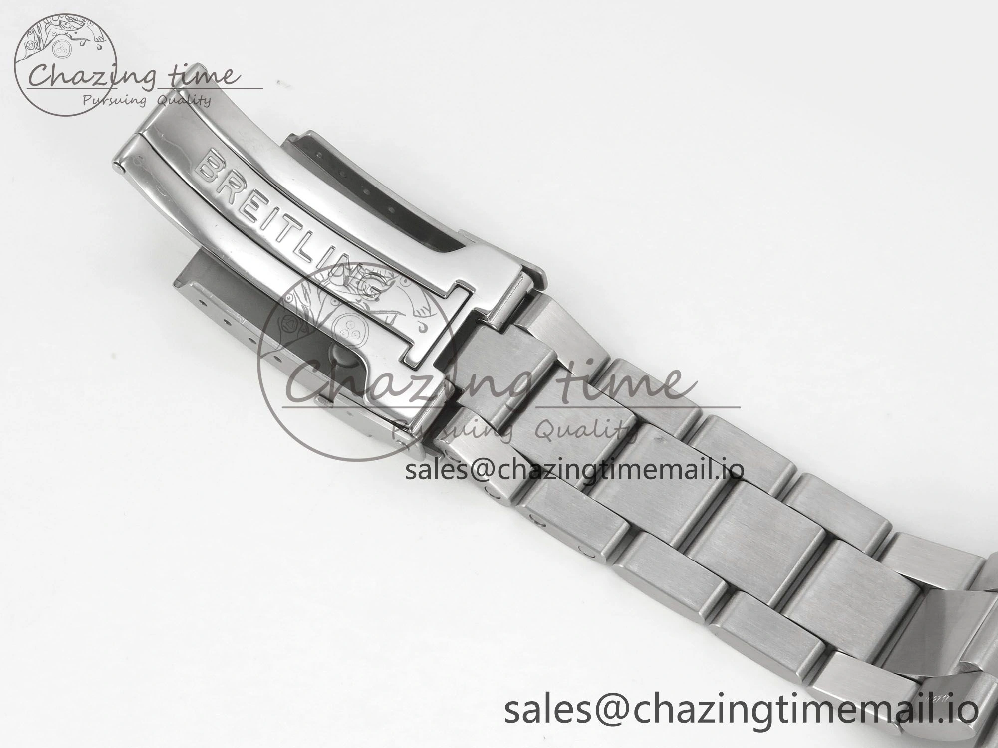 Superocean 44mm SS TF 1:1 Best Edition Blue Dial Blue Bezel on SS Bracelet A2824 V SunProtective 5404