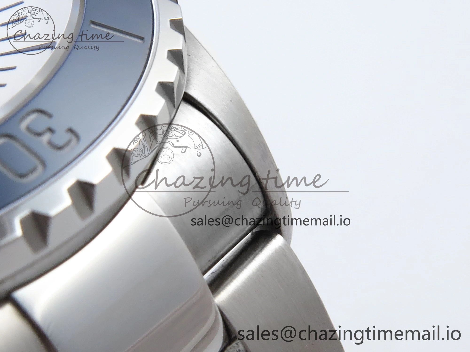 Superocean 44mm SS TF 1:1 Best Edition Blue Dial Blue Bezel on SS Bracelet A SmartChoice 5425