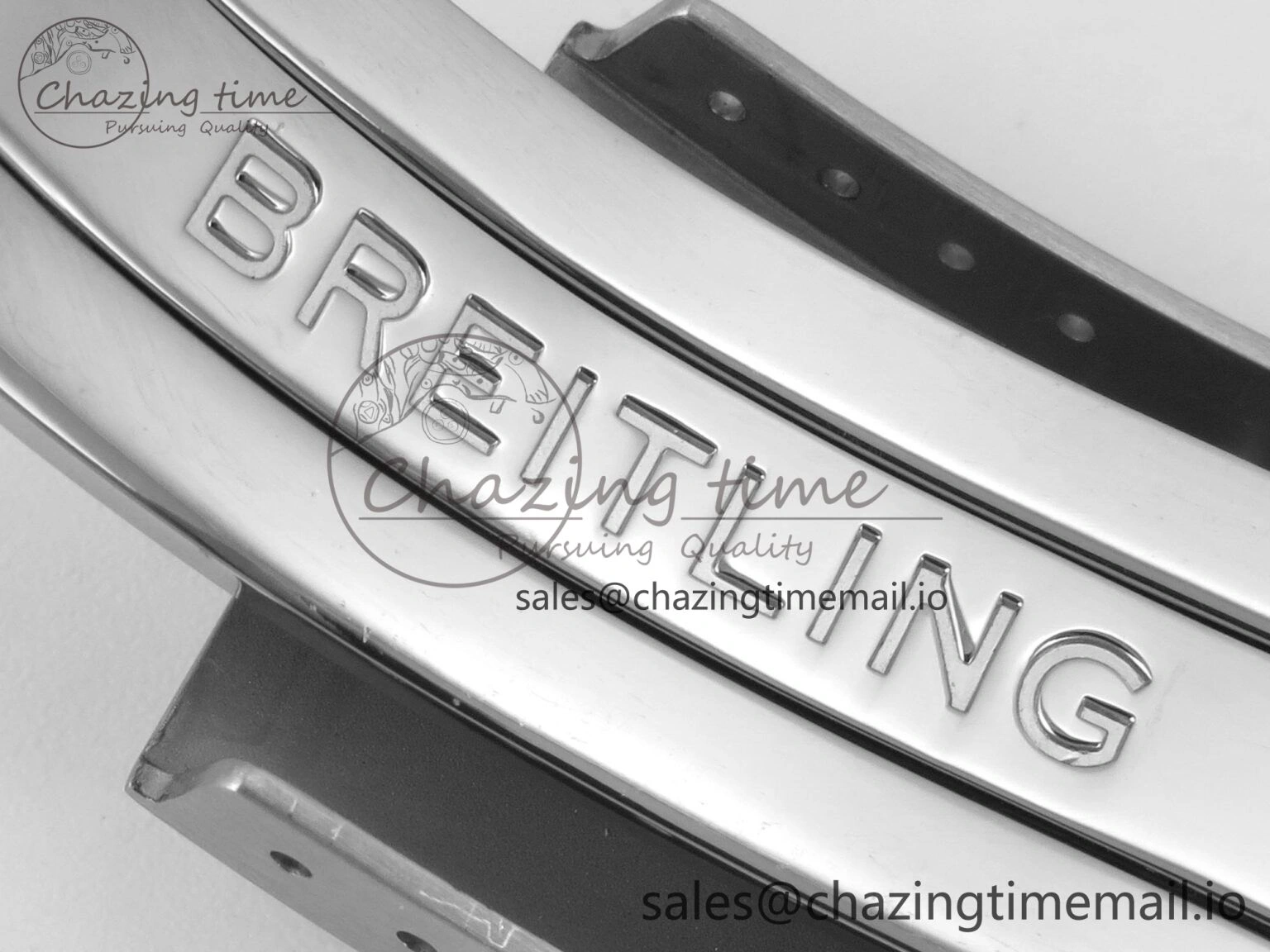 Trendy Superocean 44mm SS TF 1:1 Best Edition Blue White Dial Blue Bezel on SS Bracelet A2824 V 5399