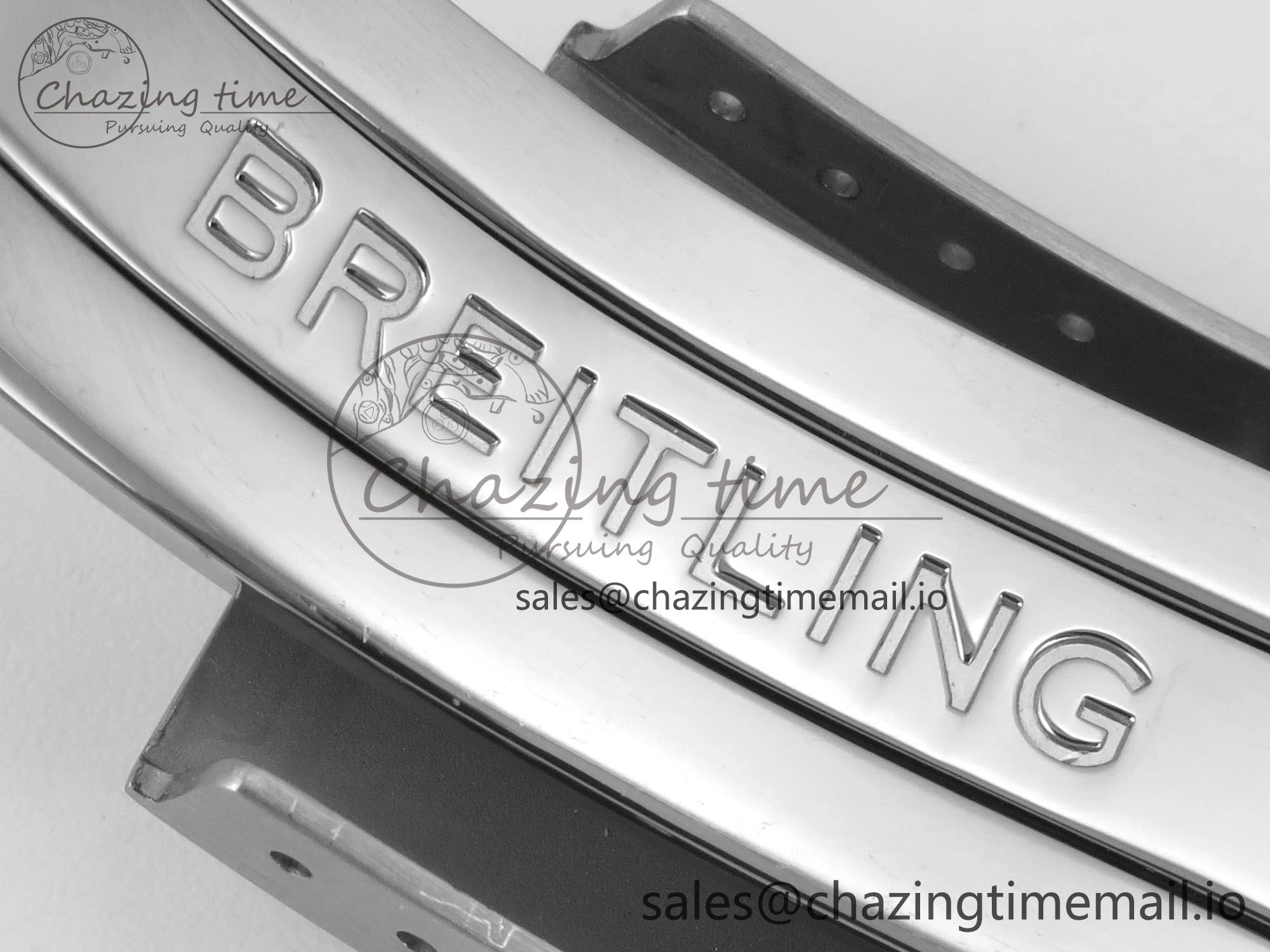 Trendy Superocean 44mm SS TF 1:1 Best Edition Blue White Dial Blue Bezel on SS Bracelet A2824 V 5399